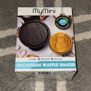 My Mini Snowman Waffle Maker